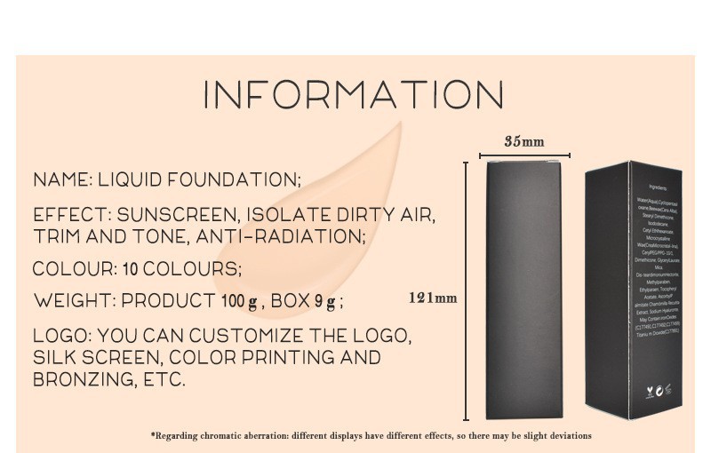 High Quality Liquid Foundation price